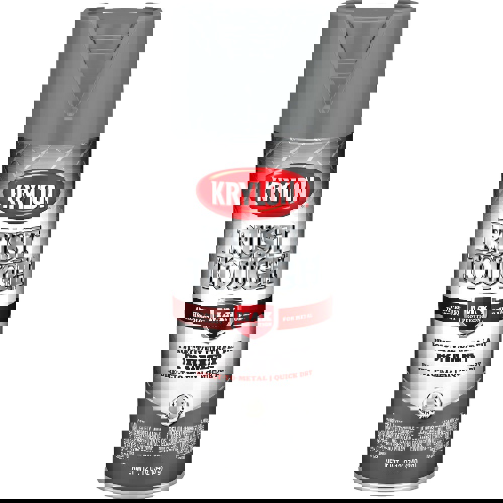 Primers; Product Type: Spray Paint Primer ; Color: Gray ; Container Size: 12 oz ; Net Fill: 12 oz ; Quick-Drying: Yes ; Container Type: Aerosol Can